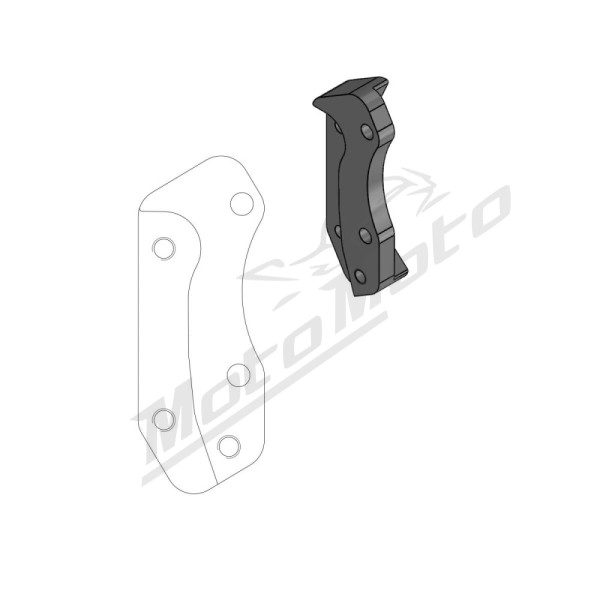 MOTO-MASTER SM Street Front Brake Caliper Adaptor 320mm Husqvarna / SWM 125-650 95-17