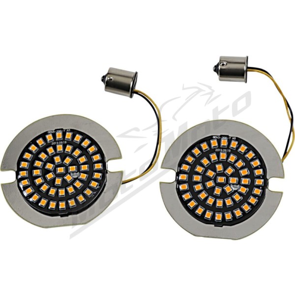 DRAG SPECIALTIES LED posūkių signalai be dangtelių Harley Davidson FLSTC 1450cc 00