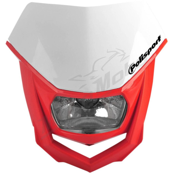 Polisport Halo Universal Headlight Red