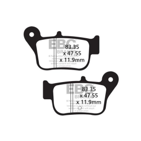 EBC SFA-HH Series Sindered Scooter Brake Pads SFA628HH SYM MAXSYM 400-600 14-19