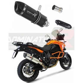 Exhaust silincer Dominator HP1 BLACK KTM 1190 Adventure / R 2013-2016