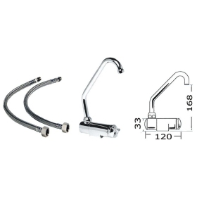 Osculati mixer faucet, Tall