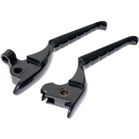 KURYAKYNEnygma Lever Kit Black Harley Davidson FLHR / FLHRC / FLHTK / FLTRX / FLTRXS 1690/1800 14-16