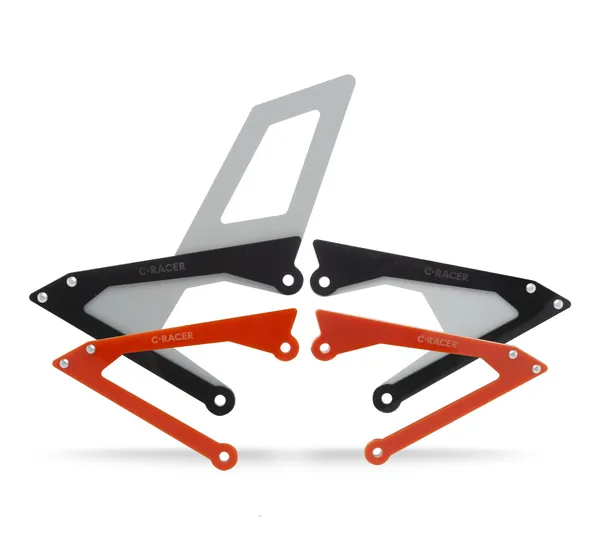 C-RACER Footrest Guard KTM Adventure 390cc 22-24