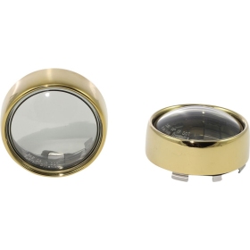 CUSTOM DYNAMICS Bezel/Lenses for ProBEAM® Bullet Turn Signals Harley Davidson FLD / FLFB 1450-1977cc 02-24