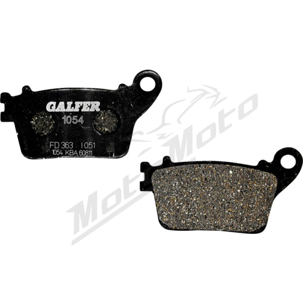 GALFER Semi-Metallic Brake Pads Honda / Kawasaki / Suzuki / Yamaha 600-1000 07-26