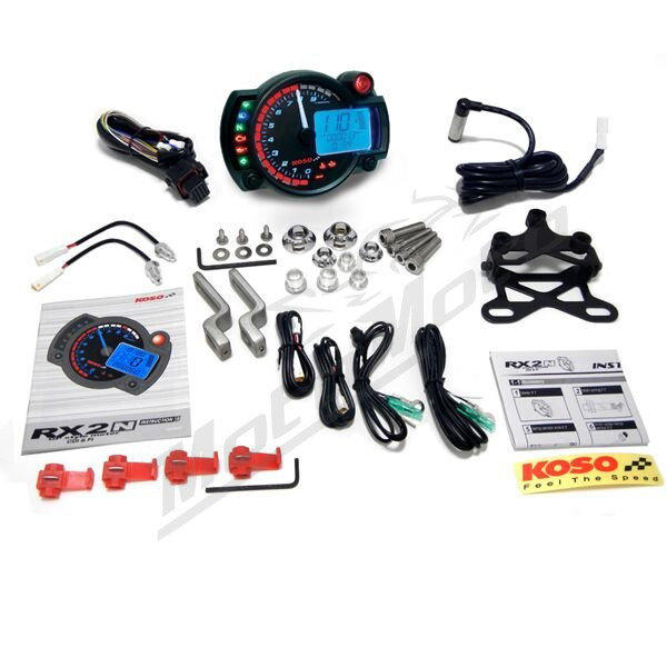 KOSO NORTH AMERICA Rx2N+ Gp-Style Speedometers
