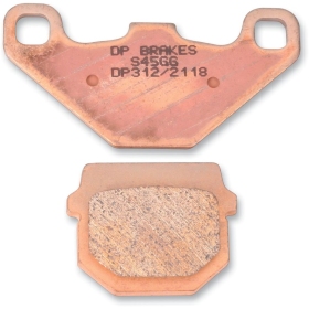 DP BRAKES Standard DP Sintered Brake Pads ADLY / Aprilia / Can Am / CF Moto / Derbi / Fantic / Kawsaki / Polaris / Suzuki / Yamaha 50-320cc 83-24