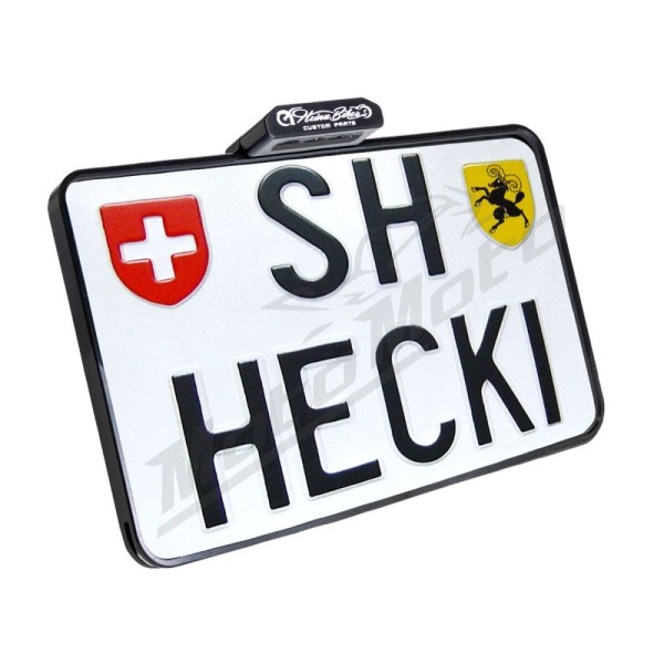 HEINZ BIKES Šoninis valstybinio numerio ženklo laikiklis BMW R NINIE T 1170 14-23