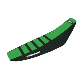 Blackbird Racing Zebra sėdynės užvalkalas Juoda/Žalia Kawasaki KX-F 250-450cc 09-12
