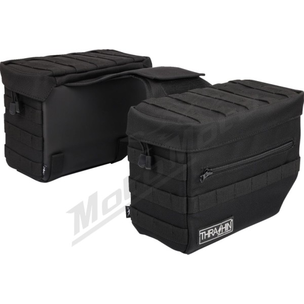 THRASHIN SUPPLY CO. Essential Saddlebags Harley Davidson FLD / FLDE / FLFB 1340-1923cc 82-24