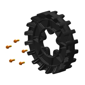 Camso Sprocket 18 teeth 4S, 5 bolt 3/8-16 x 1 1/4