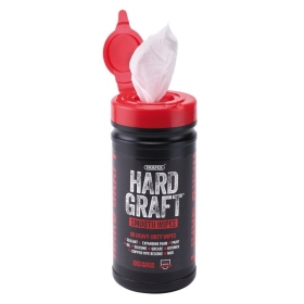 DRAPER Hard Graft Multipurpose Smooth Wipes Tub of 80pcs