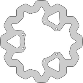 Delta Braking Brake disc Front Aprilia / Derbi Senda / Gilera