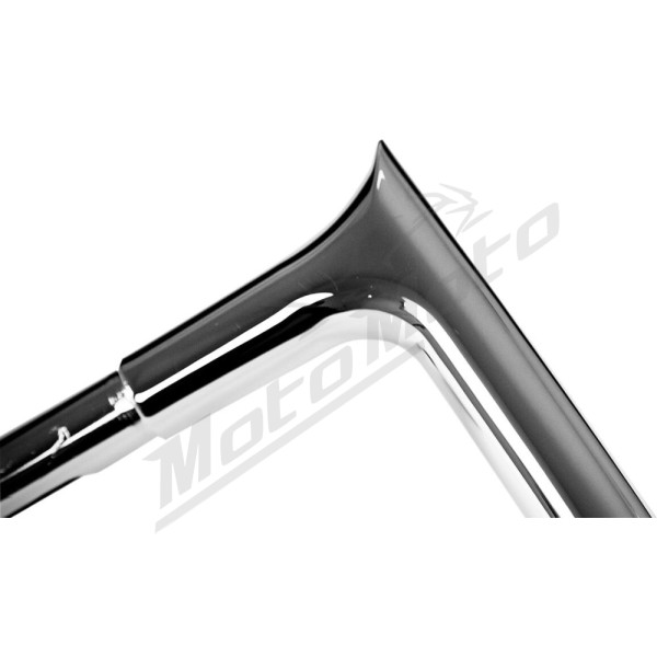 FAT BAGGERS INC. Pointed Top Handlebar Black 89x30.5cm Harley Davidson FLTRK / FLTRU / FLTRX / FLTRXS 1690-1923 15-24