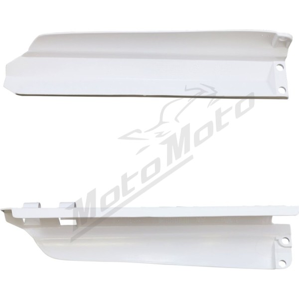 POLISPORT Fork Guard Covers White YAMAHA YZ 125-426cc 1996-2004