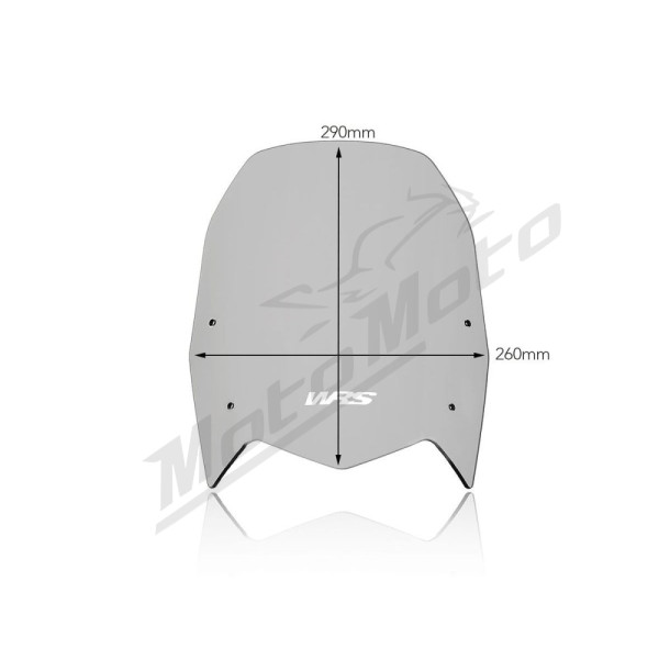 WRS STANDARD Windscreen Smoke Yamaha XTZ 690-700cc 19-24