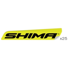 Shima sticker set 149x25mm 25pcs Yellow