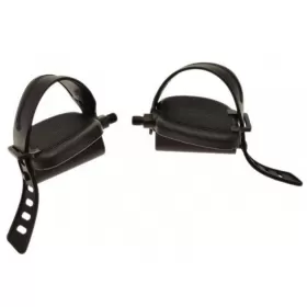 EXERCISE BICYCLE PEDAL WITH STRAPS