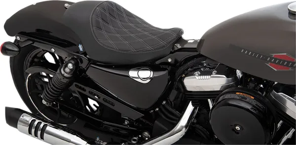 DRAG SPECIALTIES SEATS 3/4 Solo Seat Harley Davidson XL 883-1200cc 04-22
