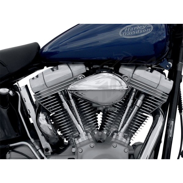 PAUGHCO Teardrop Air Cleaner Assembly Kit Harley Davidson FLH / FLHR / FLHRC / FLHRCI / FLHRI / FLHRS 1340-1690cc 84-07
