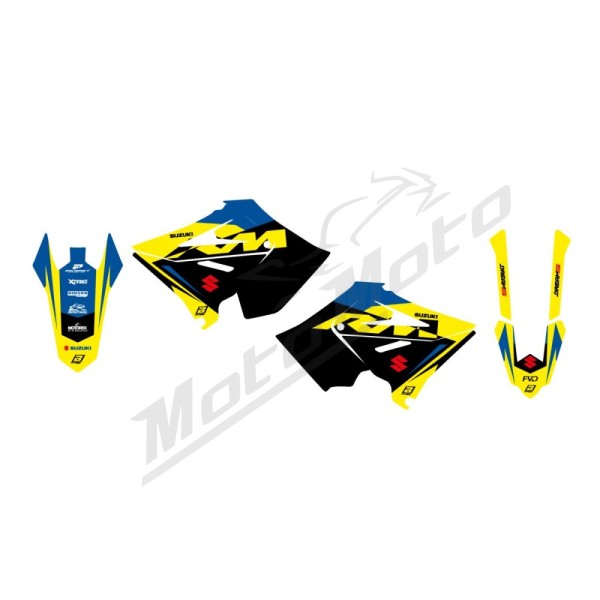 BLACKBIRD RACING Dream 5 Graphic Kit Suzuki RM 125-250cc 01-12