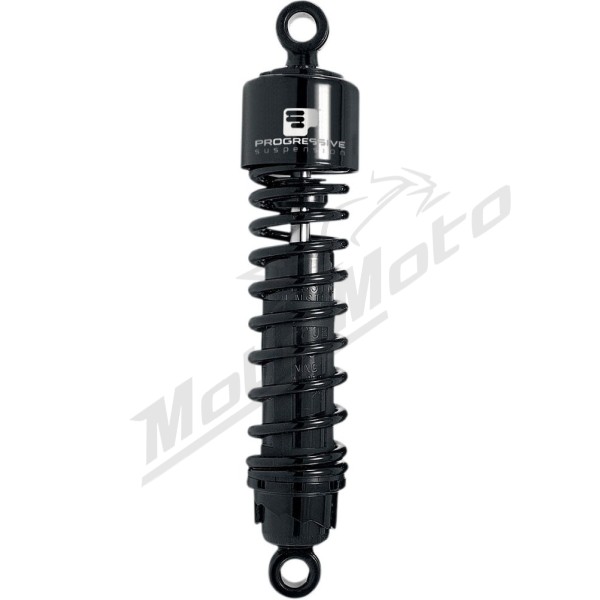 PROGRESSIVE SUSPENSION 412 Series Shocks 330,00mm Harley Davidson FLHR / FLHX / FLHT / FLHTC / FLHTCU / FLT / FLTC / FLTCU / FLTR / FXLR / FXR / FXRS / FXRT / XL / XLH / XLX 883-1450 77-06