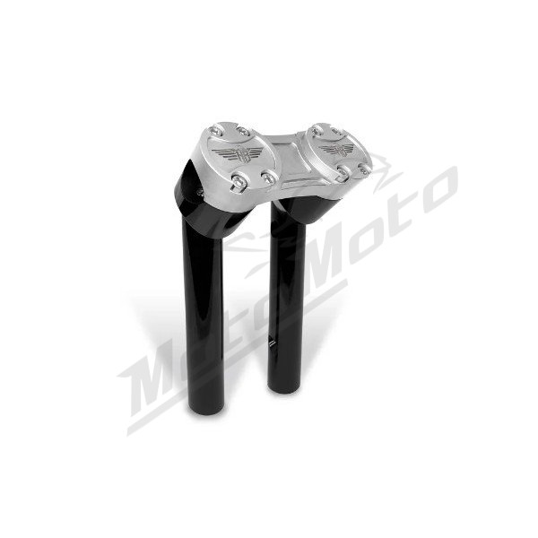 HEINZ BIKES Clubstyle Pullback Riser Ø25.4mm 15cm Harley Davidson FLD / FXDB / XL / XR / XLH / FXRC / FLSTC 883/1927 70-24 