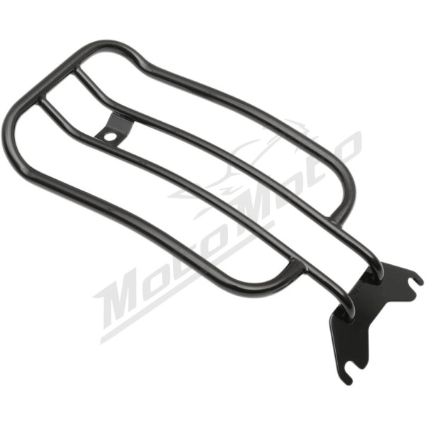 MOTHERWELL Luggage Rack Black Gloss Harley Davidson FLSTF / FLSTFB / FLSTN / FLSTSE 1450/1800 05-17