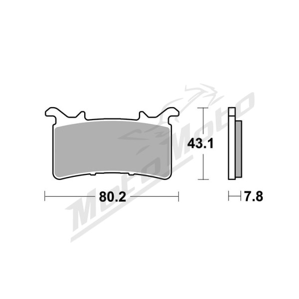 SBS Racing Brakepads Front 985RST BMW M / S 1000 21-25