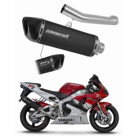 Yamaha YZF R1 1000 RN01 1998-1999 EU Approved Exhaust Silencer HP6 BLACK + dB killer