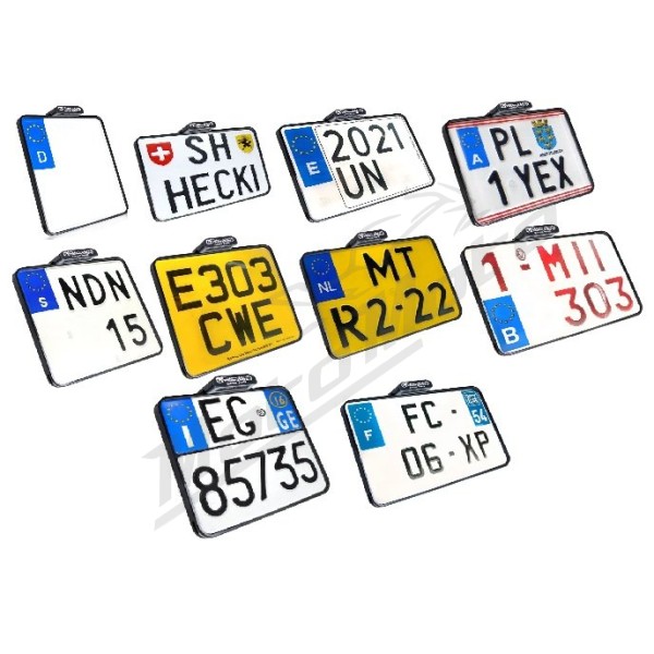 HEINZ BIKES Slip-In License Plate Mount 