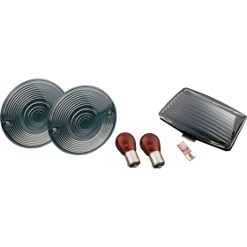 KURYAKYN Rear Turn Signal And Headlight Lens Kit Harley Davidson FLHR / FLHS / FLS / FLSTF / FLTRI 1340/1800 86-17