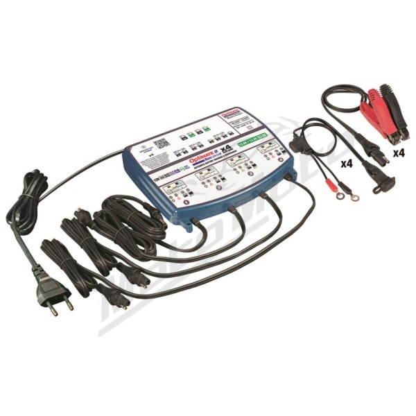 TECMATE OptiMate 2 DUO x 4 Bank Battery Charger