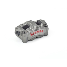 BREMBO M50 Front Left Brake Caliper Titanium Ø30mm APRILIA / DUCATI / KTM / MV AGUSTA / TRIUMPH 1000-1300cc 2012-2024
