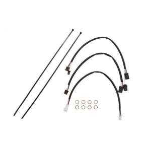 MAGNUM SHIELDING Sterling Chromite Cables / Lines Kit 30.5/35.5cm Harely Davidson FLHR 1750 21-22