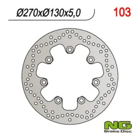 NG BRAKES Front/Rear Fixed Brake Disc 270mm Kawasaki EN / Z 500-1000cc 81-93