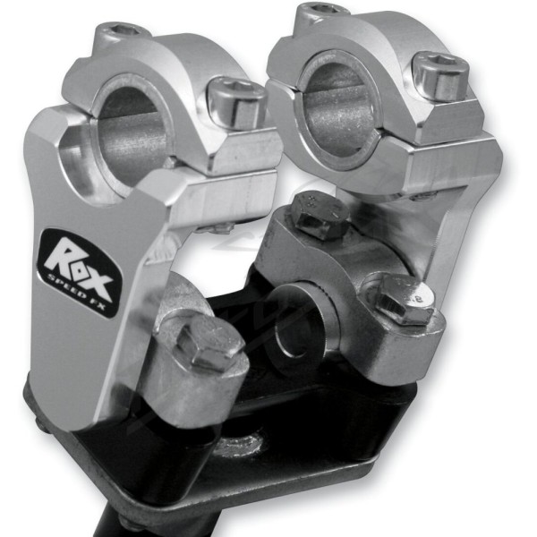 ROX SPEED FX Elite Pivoting Handlebar Risers 22mm Rise: 50,8mm BMW / Ducati / Honda / Kawasaki / Suzuki / Triumph / Yamaha 200-1200 71-25