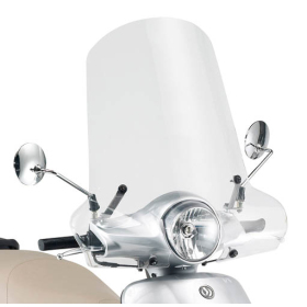 KAPPA Windshield clear 50x63cm Sym Fiddle II 50-125 09-14