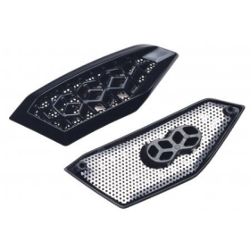 LS2 MX703 AIR VENT UPPER BLACK