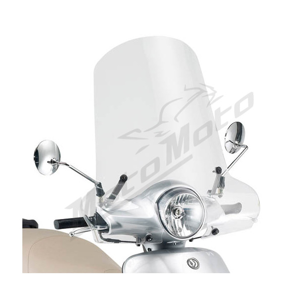 KAPPA Windshield clear 50x63cm Sym Fiddle II 50-125 09-14