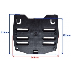 Plastic fastening plate for AWINA 9031 top case