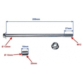 Stud M12 (length 210mm)