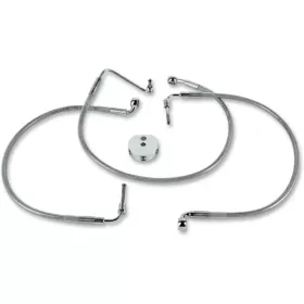 DRAG SPECIALTIES Stainless Steel Brake Line Kit Harley Davidson FXDS-CON 1340cc 94-99
