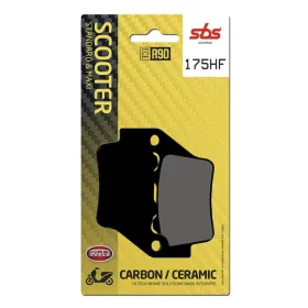 SBS HF Street 175HF Ceramic Organic Brake Pads BMW / Yamaha 125-400cc 00-24
