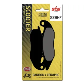 SBS HF Street Ceramic Brake Pads Front 228HF Aprilia / Piaggio 125-200 16-24