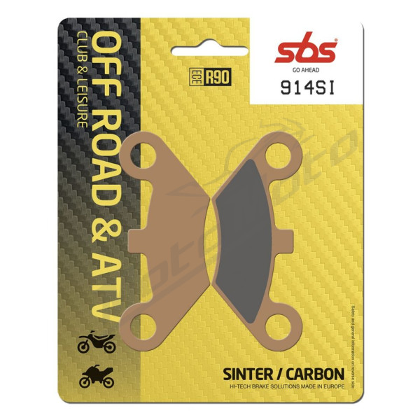 SBS SI Offroad 914SI Sintered Brake Pads CF Moto / Goes 360-800cc 09-17