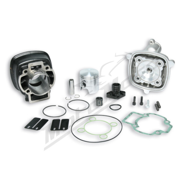 Cylinder Kit MALOSSI Cast Ø47 Pin Ø12 Aprilia / Piaggio / Gilera 50cc 91-17 H2O