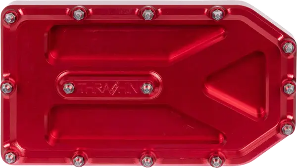 THRASHIN SUPPLY CO. Aggressor Brake Pedal Pad Red Harley Davidson FLDE / FLFBS 1340-1977cc 94-25