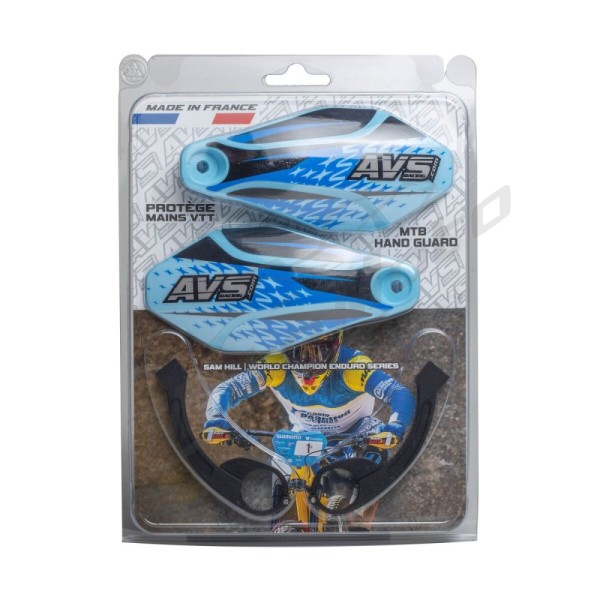 AVS RACING Rankų apsaugų rinkinys Mėlyna